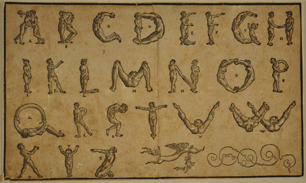 Fl?tner Peter - Alfabeto antropomorfo